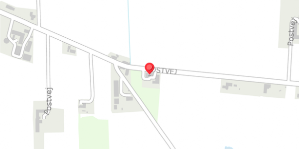 Trafikstøjkort på Postvej 69, 8382 Hinnerup