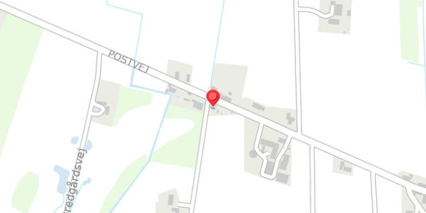 Trafikstøjkort på Postvej 81, 8382 Hinnerup