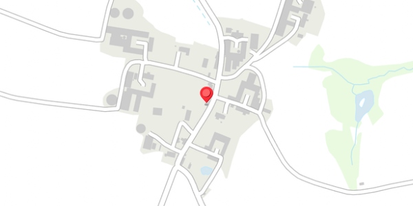 Trafikstøjkort på Sandbyvej 13, 8382 Hinnerup