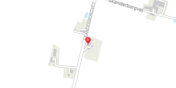Trafikstøjkort på Skanderborgvej 103, . , 8382 Hinnerup