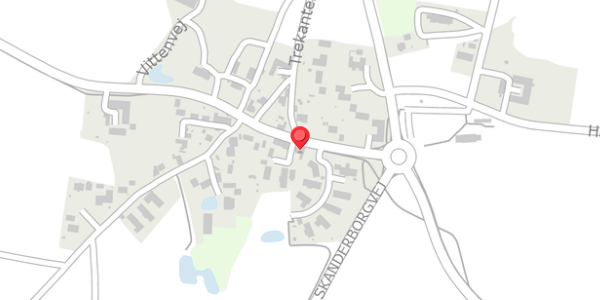 Trafikstøjkort på Vittenvej 1, . , 8382 Hinnerup