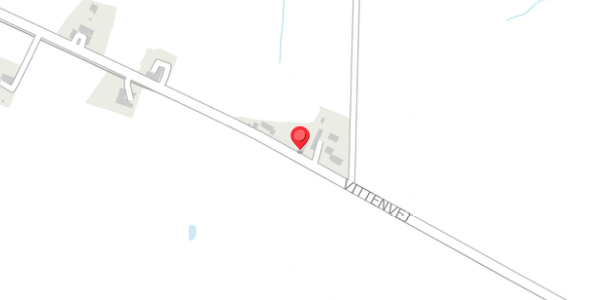 Trafikstøjkort på Vittenvej 20, . , 8382 Hinnerup