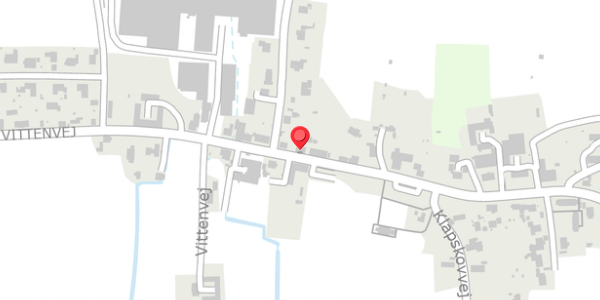 Trafikstøjkort på Vittenvej 80, . , 8382 Hinnerup