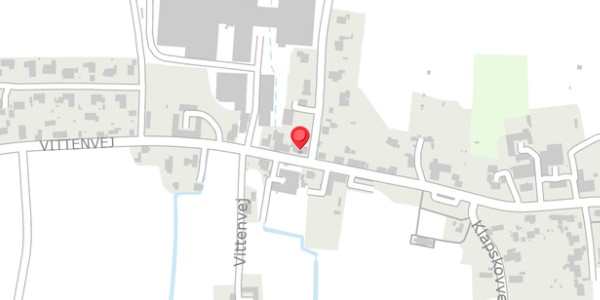 Trafikstøjkort på Vittenvej 82, . , 8382 Hinnerup