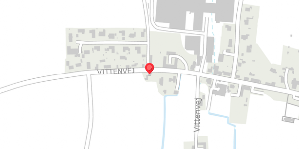 Trafikstøjkort på Vittenvej 99, . , 8382 Hinnerup