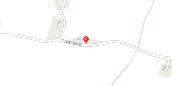 Trafikstøjkort på Vittenvej 124, . , 8382 Hinnerup