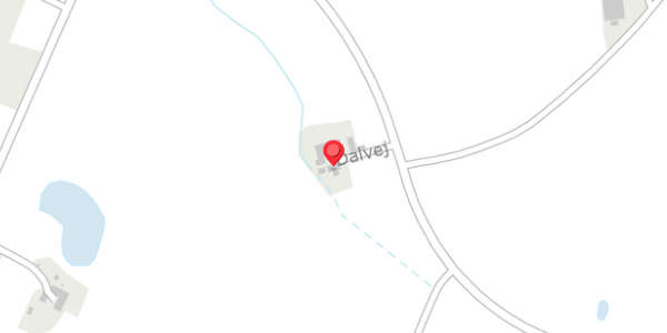 Trafikstøjkort på Dalvej 9, 8660 Skanderborg