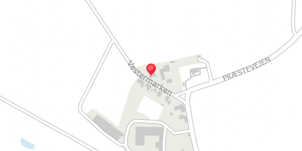 Trafikstøjkort på Vestermarken 2B, . , 8660 Skanderborg