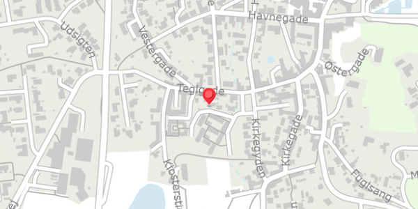 Trafikstøjkort på Bryggerhaven 8, 9550 Mariager
