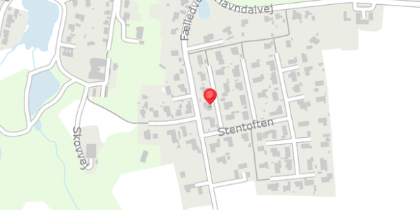 Trafikstøjkort på Stentoften 3, 9550 Mariager