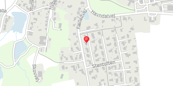Trafikstøjkort på Stentoften 7, 9550 Mariager