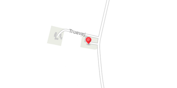 Trafikstøjkort på Truevej 21, 9550 Mariager