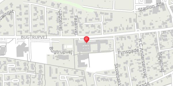 Trafikstøjkort på Bugtrupvej 27, . , 8560 Kolind