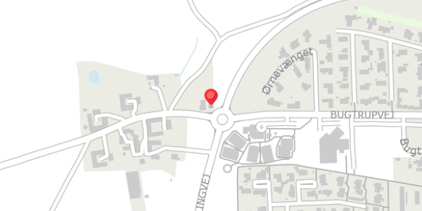 Trafikstøjkort på Bugtrupvej 42, . , 8560 Kolind