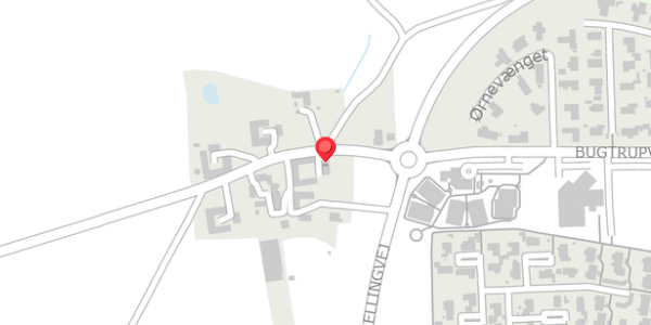 Trafikstøjkort på Bugtrupvej 43, . , 8560 Kolind