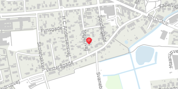 Trafikstøjkort på Mejerivej 15, . , 8560 Kolind