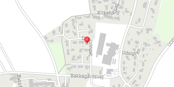 Trafikstøjkort på Dalsvinget 7, . , 8983 Gjerlev J