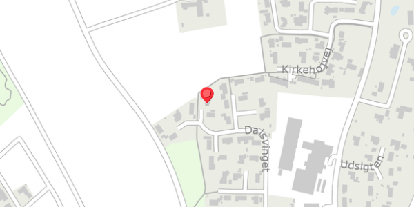 Trafikstøjkort på Dalsvinget 28, . , 8983 Gjerlev J