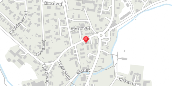 Trafikstøjkort på Gjerlevvej 3K, . , 8983 Gjerlev J