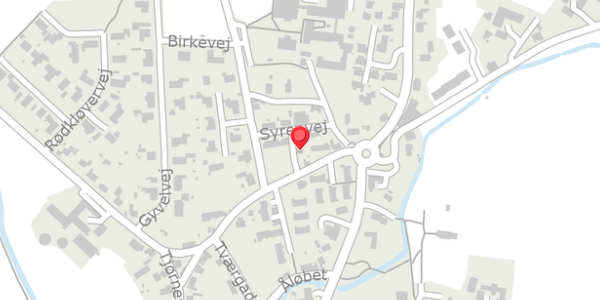 Trafikstøjkort på Gjerlevvej 12, . , 8983 Gjerlev J