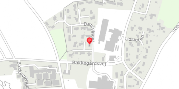 Trafikstøjkort på Granstien 2, . , 8983 Gjerlev J