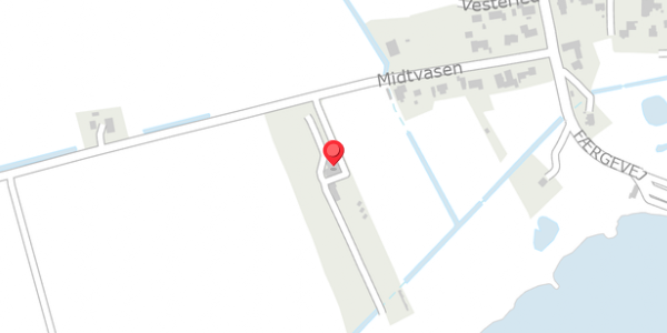 Trafikstøjkort på Midtvasen 21, 8970 Havndal