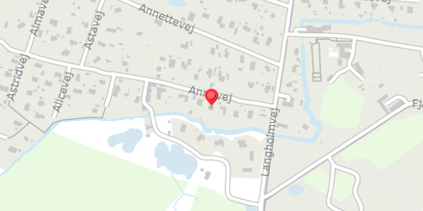 Trafikstøjkort på Annavej 9, 8500 Grenaa