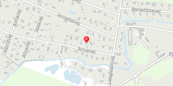 Trafikstøjkort på Annavej 10, . , 8500 Grenaa