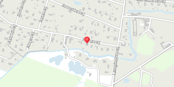 Trafikstøjkort på Annavej 11, . , 8500 Grenaa