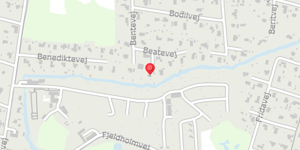 Trafikstøjkort på Beatevej 4, 8500 Grenaa