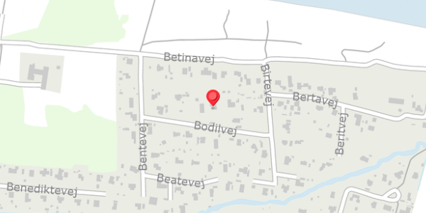 Trafikstøjkort på Bodilvej 9, 8500 Grenaa