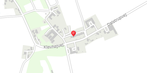 Trafikstøjkort på Dalstrupvej 22, 8500 Grenaa