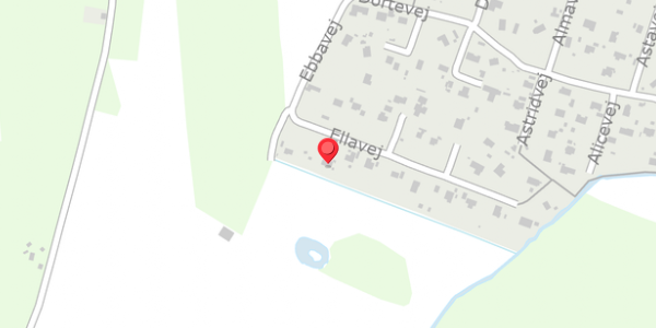 Trafikstøjkort på Ellavej 6, . , 8500 Grenaa