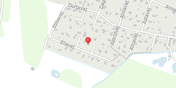 Trafikstøjkort på Ellavej 15, . , 8500 Grenaa