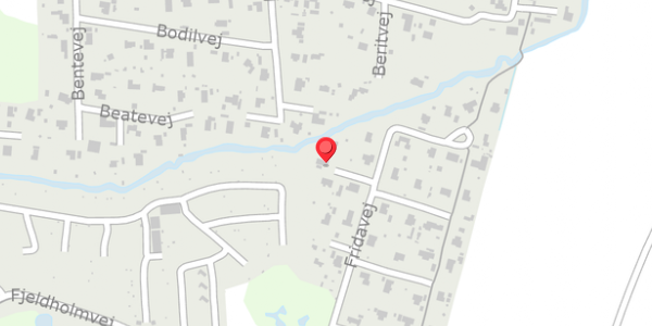 Trafikstøjkort på Fridavej 13, 8500 Grenaa