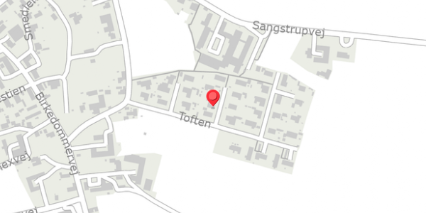 Trafikstøjkort på Toften 17, . , 8500 Grenaa