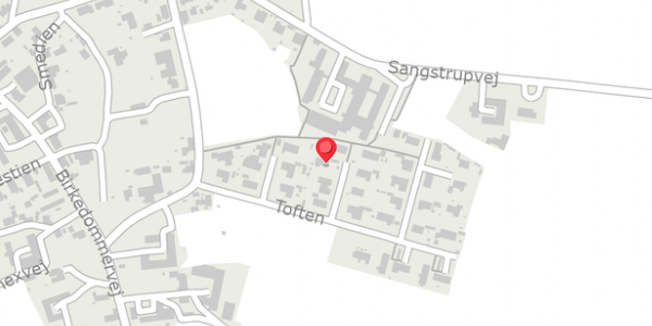 Trafikstøjkort på Toften 19, . , 8500 Grenaa