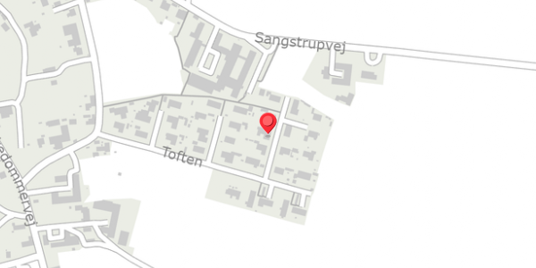 Trafikstøjkort på Toften 35, 8500 Grenaa