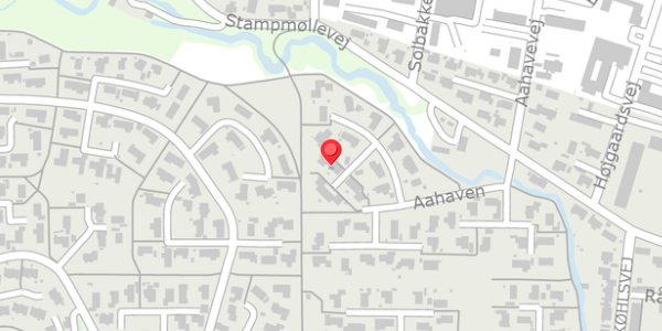 Trafikstøjkort på Aahaven 22, 8300 Odder
