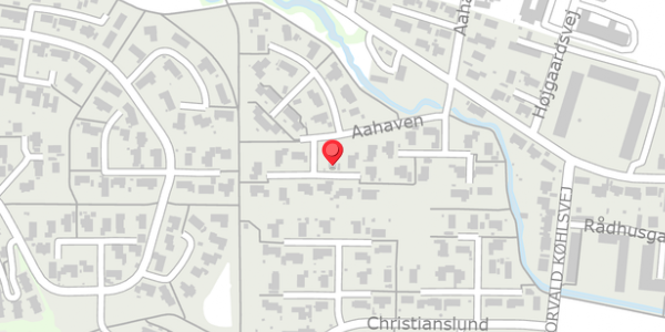 Trafikstøjkort på Aahaven 25, 8300 Odder