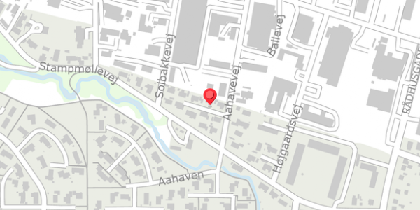 Trafikstøjkort på Aahavevej 1I, 8300 Odder