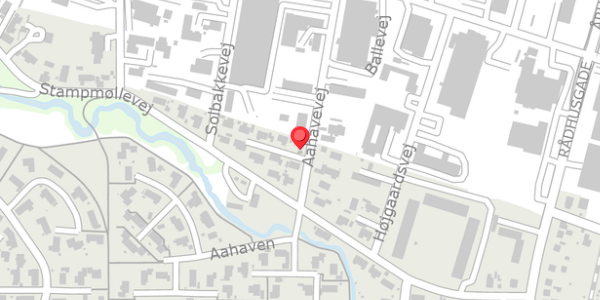 Trafikstøjkort på Aahavevej 1J, 8300 Odder