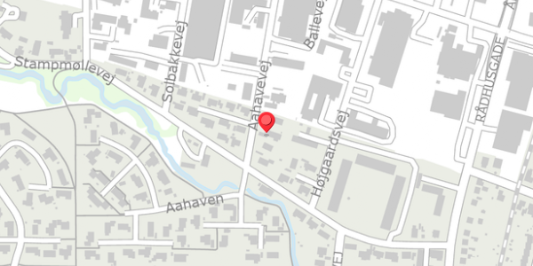 Trafikstøjkort på Aahavevej 6, 8300 Odder