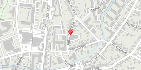Trafikstøjkort på Aaholmsgade 6B, 2. b, 8300 Odder