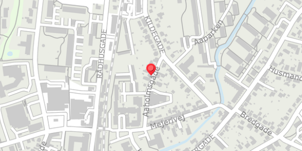 Trafikstøjkort på Aaholmsgade 7, . , 8300 Odder
