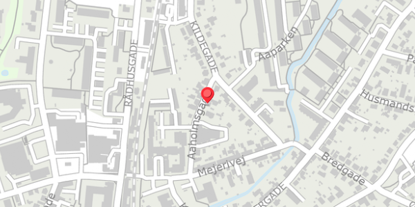 Trafikstøjkort på Aaholmsgade 10, 8300 Odder