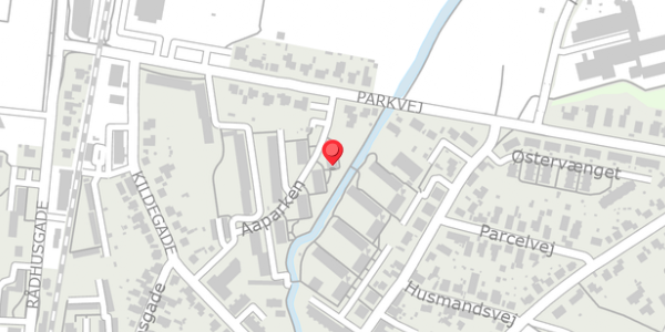 Trafikstøjkort på Aaparken 3, 1. th, 8300 Odder