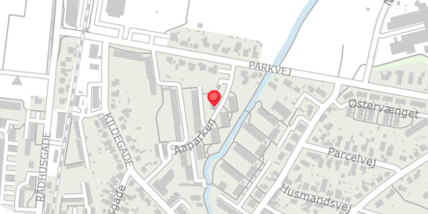 Trafikstøjkort på Aaparken 4, 1. th, 8300 Odder