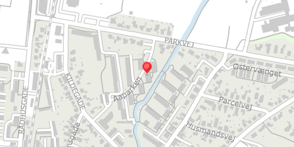 Trafikstøjkort på Aaparken 5, st. th, 8300 Odder