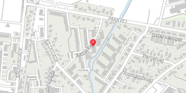 Trafikstøjkort på Aaparken 9, 2. th, 8300 Odder